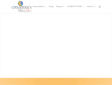 Tablet Screenshot of chairmansresort.com